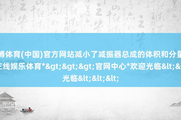 万博体育(中国)官方网站减小了减振器总成的体积和分量-*万博在线娱乐体育*>>>官网中心*欢迎光临<<<