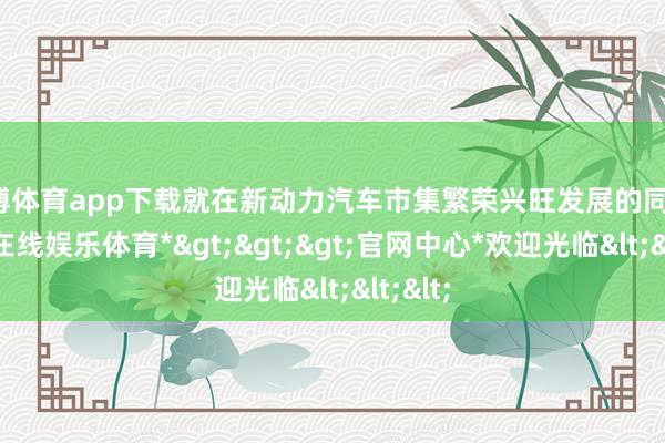 万博体育app下载就在新动力汽车市集繁荣兴旺发展的同期-*万博在线娱乐体育*>>>官网中心*欢迎光临<<<